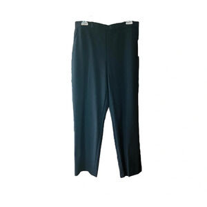 NWT Dana Buchman women’s straight leg mid-rise dress pants SZ 12S (short) black